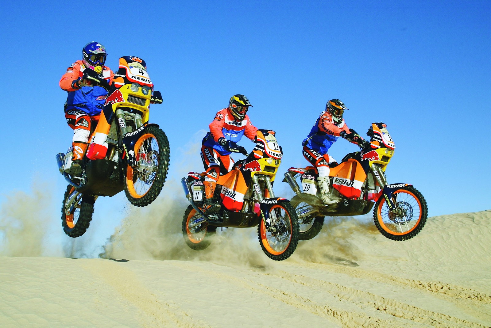 2004 KTM Team Repsol Dakar